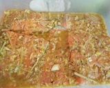 A picture of step 2 of Pan grilled Salmon with tropical marinate.
