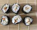 Foto langkah ke 3 dari resep Sushi (nasi biasa).