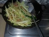 Tumis Labu Siam Teri