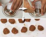 Des lapins bruns - Jouyo Manju (Wagashi) de Marrons étape de la recette 2 photo