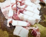 Hình bước làm 3 của món Cá sơn đỏ kho ba rọi