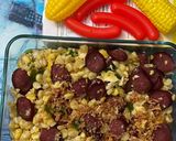 Foto langkah ke 4 dari resep Tumis orak arik 🌽🥚 Sosis simple.