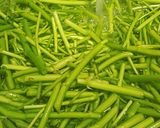 Hình bước làm 1 của món Rau muống cọng xào bò