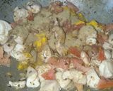 A picture of step 3 of Highway  style Chicken handi.