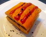 Foto del paso 4 de la receta: Bizcocho de Alubias blancas relleno de salchichas bratwurst