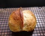 Foto langkah ke 13 dari resep Roti Sourdough/ Basic Sourdough Country Bread (tanpa banneton dan dutch oven).