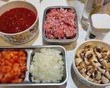蕃茄肉醬(在冰箱裡謎食#21)的食譜步驟1照片