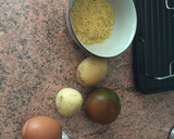 Foto del paso 1 de la receta: Sopa de fideos con patatas y huevo