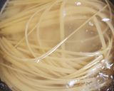 Foto del paso 1 de la receta: Pasta Alfredo con camarones