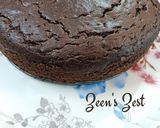 A picture of step 5 of Basic Chocolate Sponge.