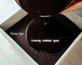 Foto langkah ke 11 dari resep Kek Coklat Ketagih Viral Versi Ekonomis.