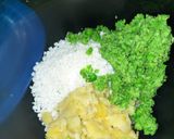 A picture of step 3 of Sabudana cutlets.
