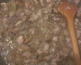 Gomba pörkölt recept fázis 2 fotója