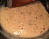 A picture of step 6 of Eggy Pasta.