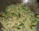 Foto langkah ke 5 dari resep Nasi goreng Sapi cabe ijo.