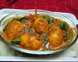 A picture of step 3 of Shahi Duck Egg and Potato Curry.