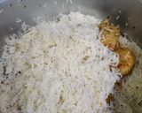 A picture of step 9 of Chicken malai tikka biryani.