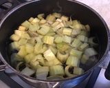 Une image de l'étape 4 de Cardons à la crème de moutarde et persil.