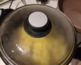 عکس مرحله 5 از دستور پلو مخلوط قارچ و گوشت 🍄🍚