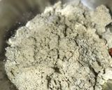 A picture of step 1 of Jowar Sorghum White Millet Masala Poori.