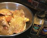 A picture of step 1 of P-lo Grilled Smoked Chicken🍗.