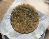 A picture of step 9 of Pan-Sized Perfection: The Ultimate Scallion Pancakes | 「與鍋同大」的完美蔥油餅 (葱油饼 cōng yóu bǐng).