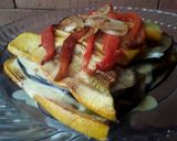 Foto del paso 7 de la receta: Vegetales asados con salsa cremosa...🤔😋😐