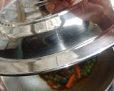 A picture of step 3 of Kerela Vegetable Moilee.
