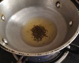 A picture of step 2 of Maharashtrian Style Besan Pitla.
