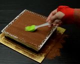 Foto langkah ke 12 dari resep TANPA TERIGU TANPA MIXER TANPA OVEN | CAKE KETAGIH SUPER LEMBUT.