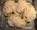 Foto del paso 8 de la receta: Chayotes Rellenos con Arroz blanco y salsa de Champiñones
