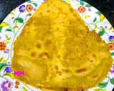 A picture of step 4 of Egg Paratha.