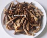 Hình bước làm 1 của món NẤM lộc nhung xào bí nụ