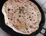 A picture of step 5 of Stuffed poatato kulcha.