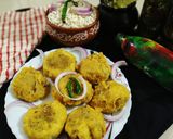 A picture of step 10 of Aloo bonda.