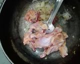 A picture of step 1 of Chicken karahi 💝💝.
