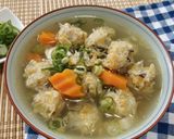 Foto langkah ke 5 dari resep Sop Bakso Ayam Serabut (Lo Hoa).
