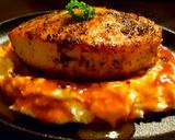 A picture of step 14 of Mike's Thick Cut Top Loin Pork Chops Over Mashed Potatoes.