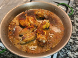 Paella de alitas y verduras