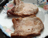 Foto del paso 1 de la receta: Chuletas de cerdo con salsa al Pedro Ximénez