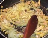 Une image de l'étape 1 de Quiche a la sause béchamel.