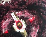 A picture of step 2 of Kele,spinach,beetroot quinoa,oatmeal paratha.