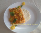 Foto del paso 3 de la receta: Pastel de verduras con fritada de tomatitos cherri y parmentier de queso curado