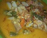 Foto langkah ke 6 dari resep Sayur Lodeh Nangka muda + kacang panjang.