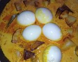 Foto langkah ke 5 dari resep Gulai Telur Kentang.