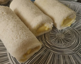 Foto del paso 2 de la receta: Rollitos de torrija con crema pastelera y compota de manzana