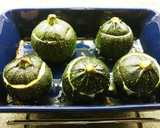 Foto del paso 9 de la receta: Calabacines redondos rellenos de champiñones