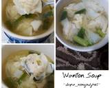 Wonton Soup /Sup Pangsit /Pangsit Kuah langkah memasak 5 foto