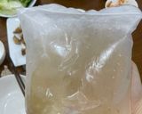 Hình bước làm 1 của món Bún lạnh trộn kim chi cải non Hàn Quốc