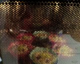 A picture of step 5 of Thinai pepper pizza muffins.